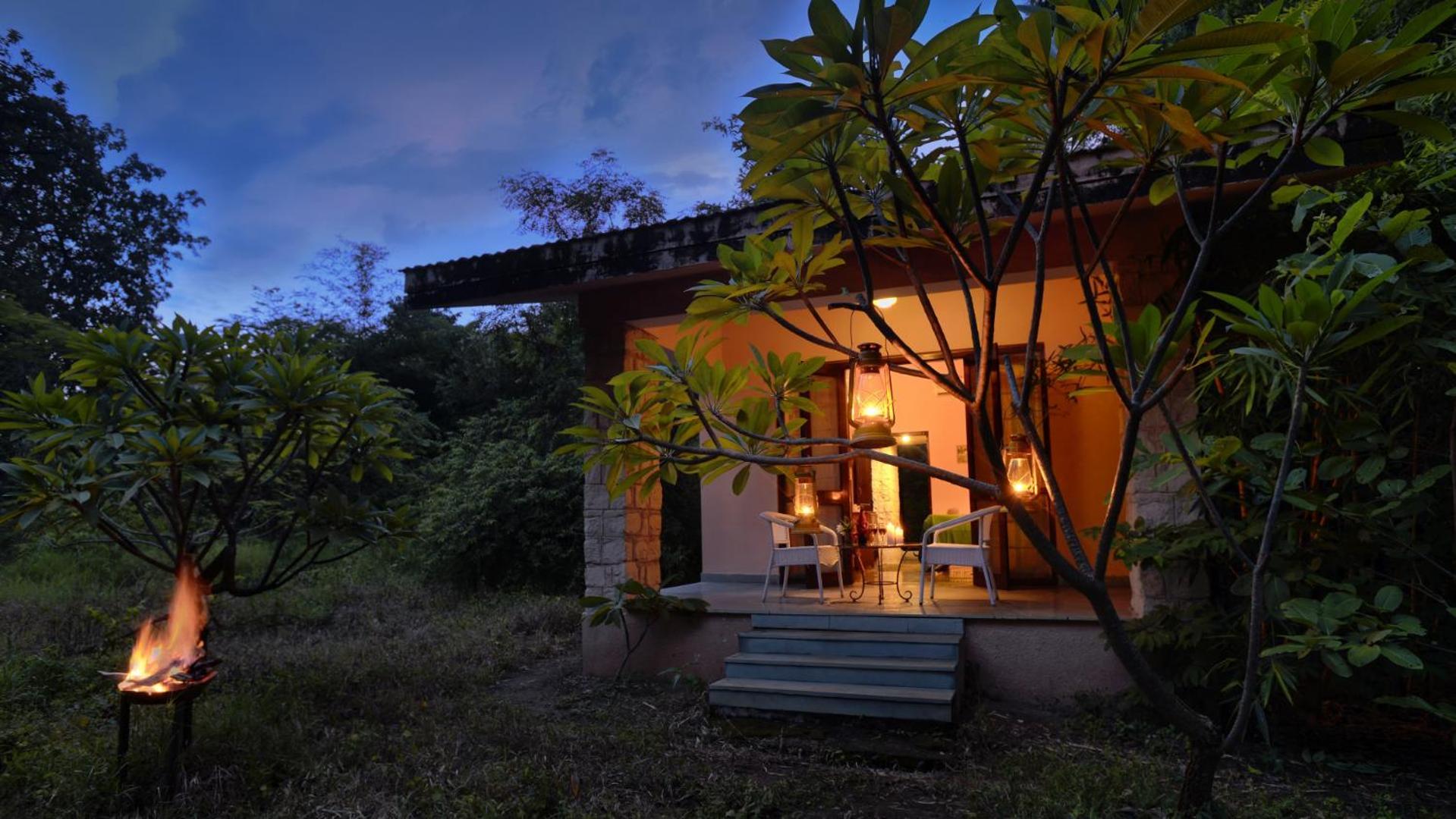 Pench Jungle Camp Hotel Khawasa Phòng bức ảnh