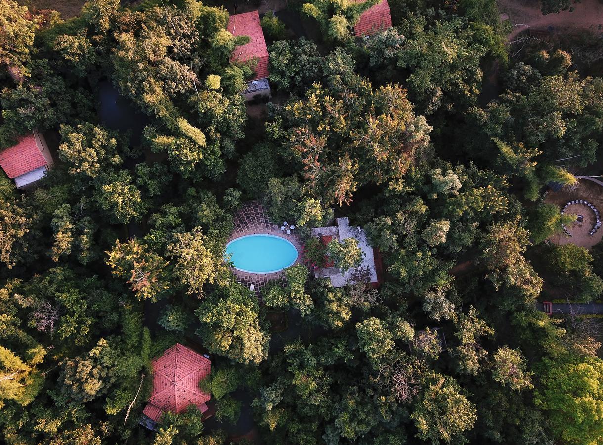 Pench Jungle Camp Hotel Khawasa Ngoại thất bức ảnh