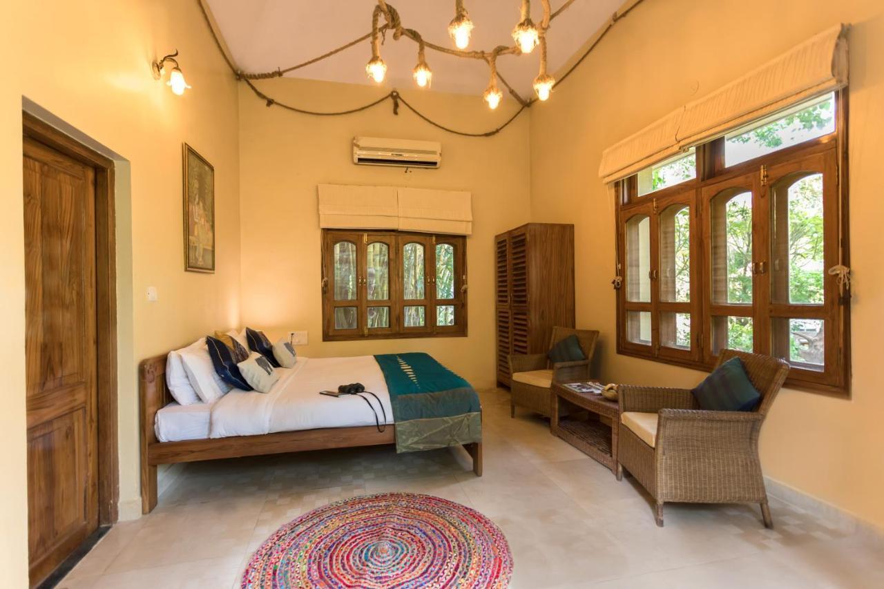 Pench Jungle Camp Hotel Khawasa Ngoại thất bức ảnh