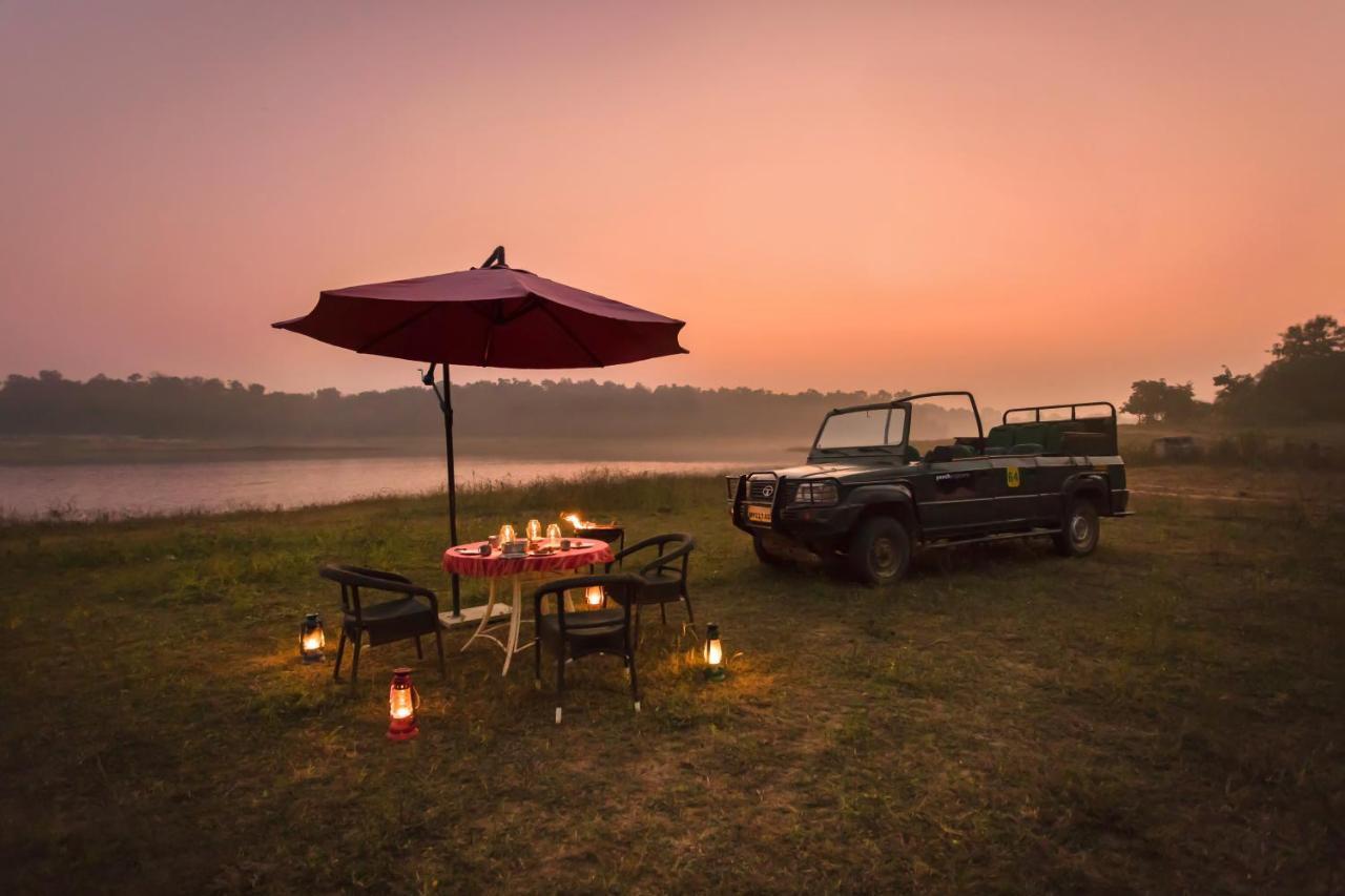 Pench Jungle Camp Hotel Khawasa Ngoại thất bức ảnh