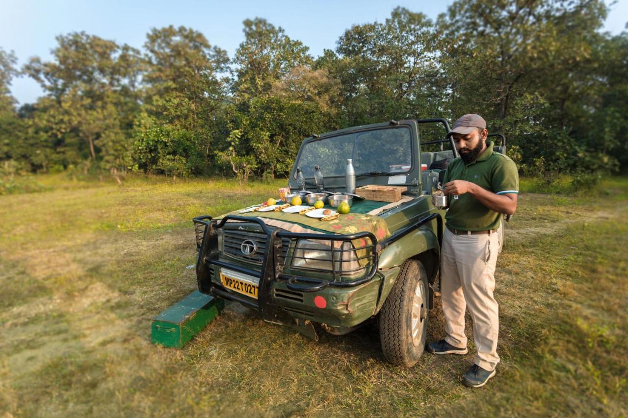 Pench Jungle Camp Hotel Khawasa Ngoại thất bức ảnh