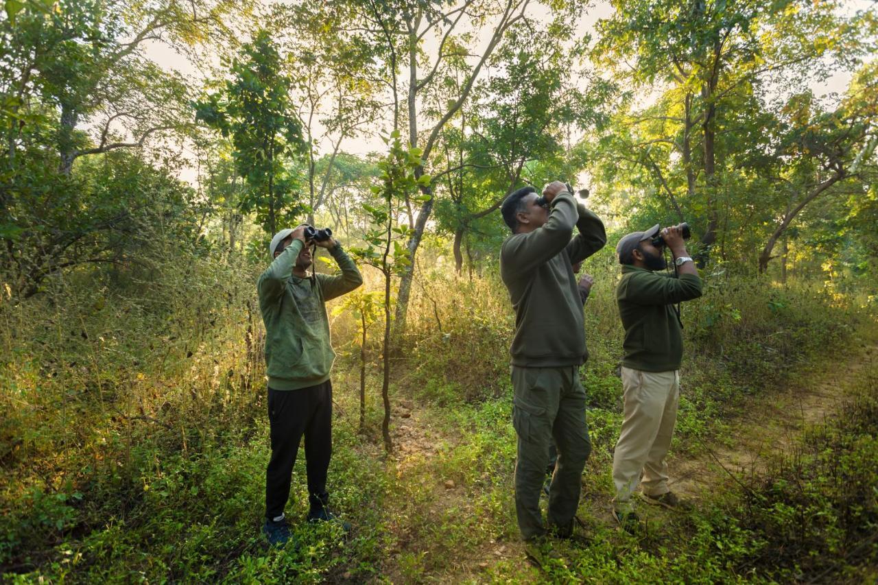 Pench Jungle Camp Hotel Khawasa Ngoại thất bức ảnh