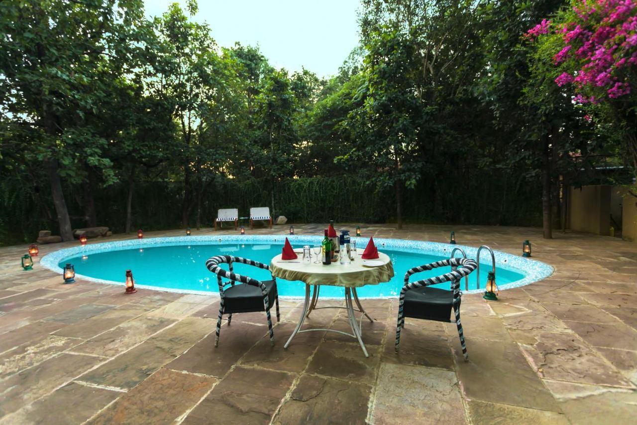Pench Jungle Camp Hotel Khawasa Ngoại thất bức ảnh